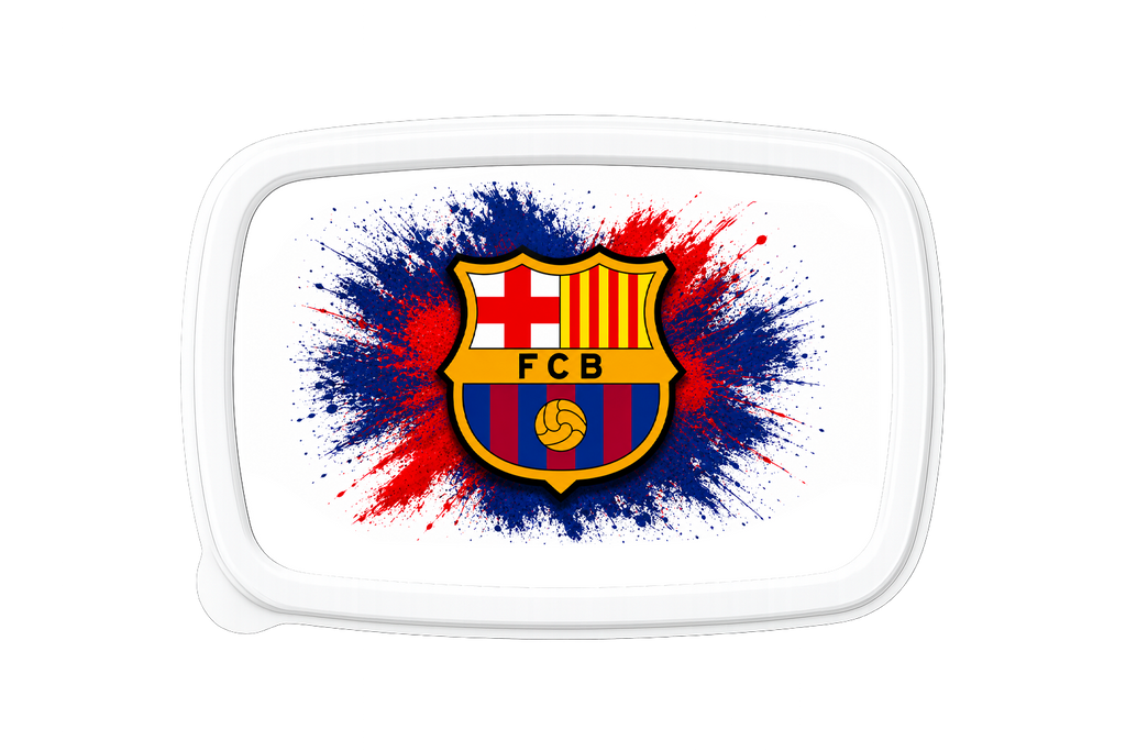 Gobelet Enfant Football Style Barça – Tasse Réutilisable pour Enfants, Cadeau Fan de Football, Design Rouge & Bleu