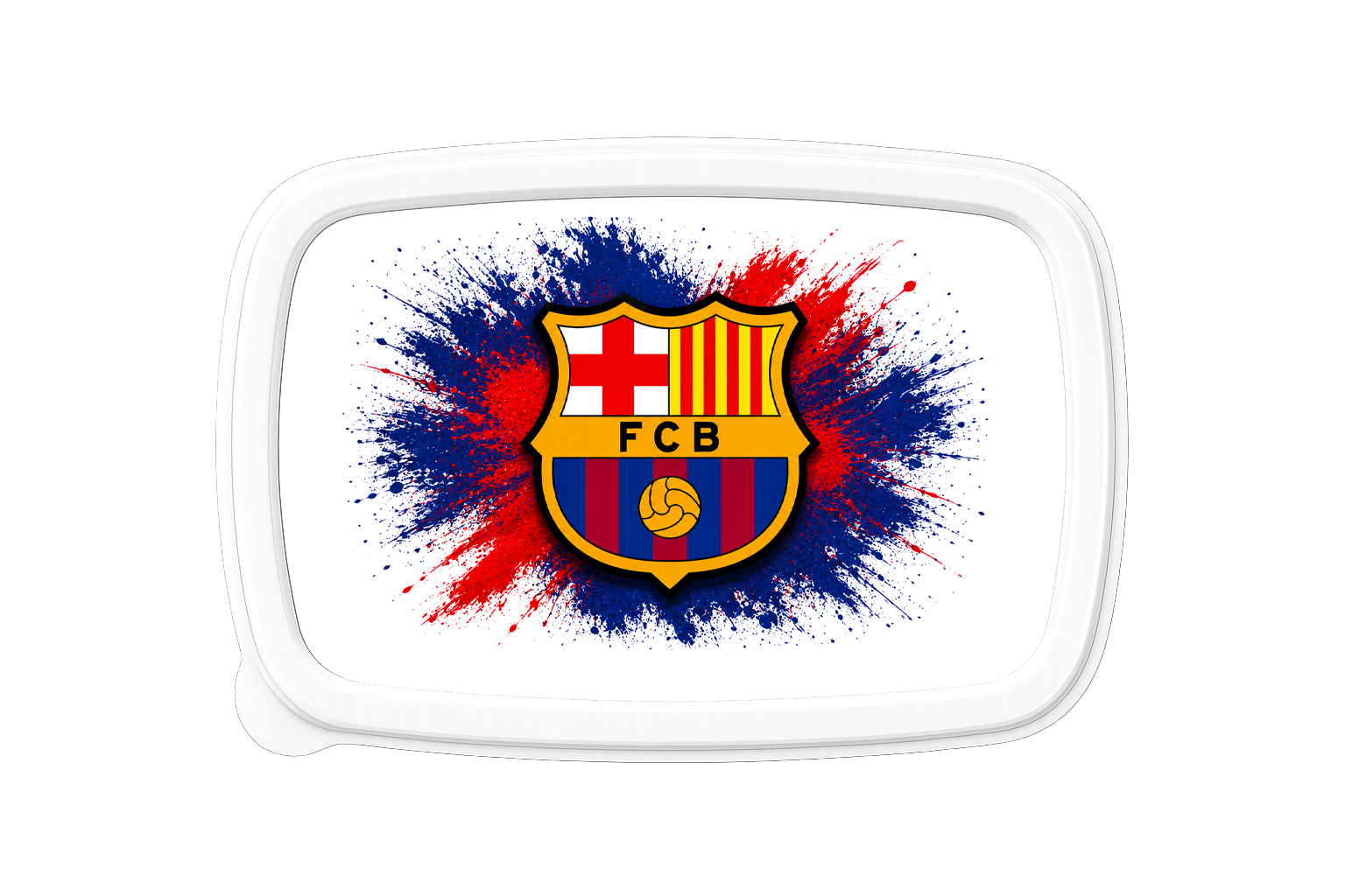 Gobelet Enfant Football Style Barça – Tasse Réutilisable pour Enfants, Cadeau Fan de Football, Design Rouge & Bleu