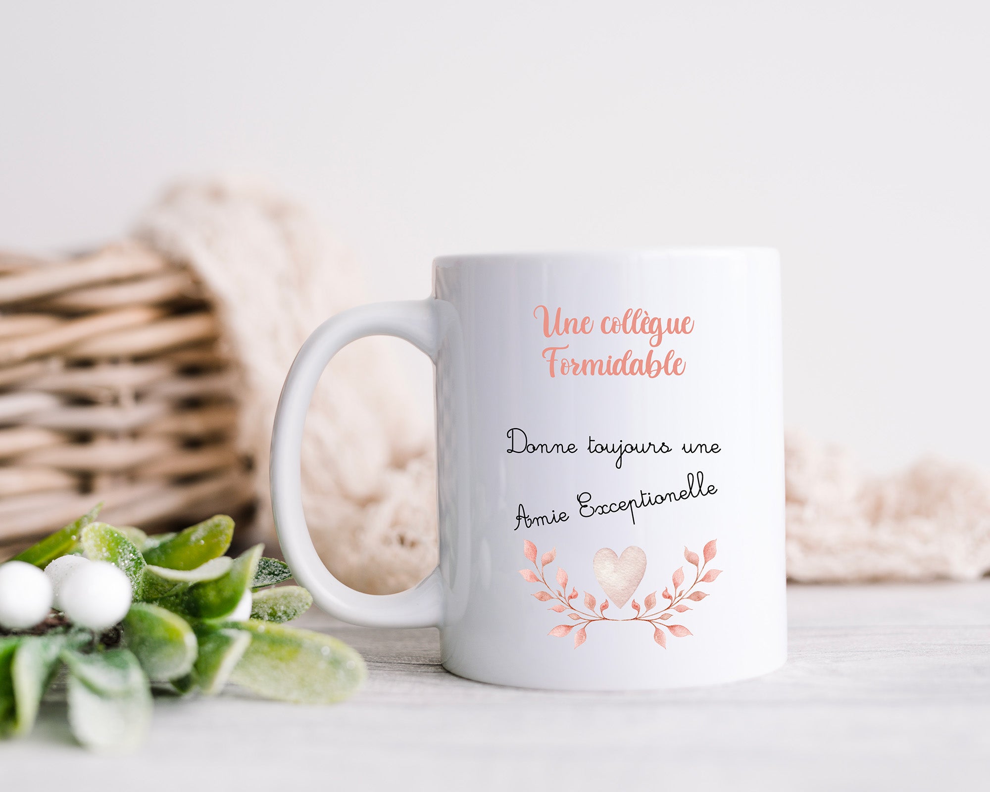 Mug en céramique premium personnalisé, impression durable