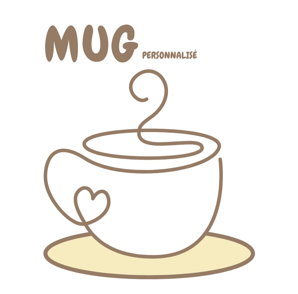 Mug Céramique personnalisable, idée cadeau, boisson chaudes.