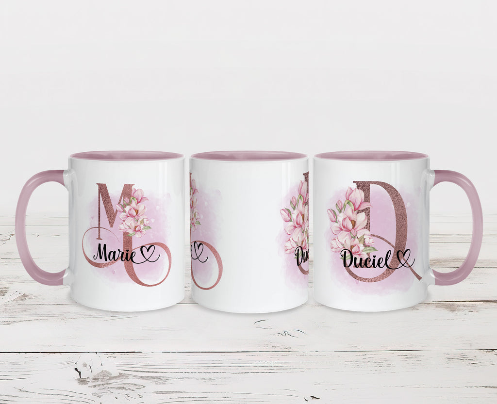 Tasse en céramique personnalisée avec texte, cadeau original