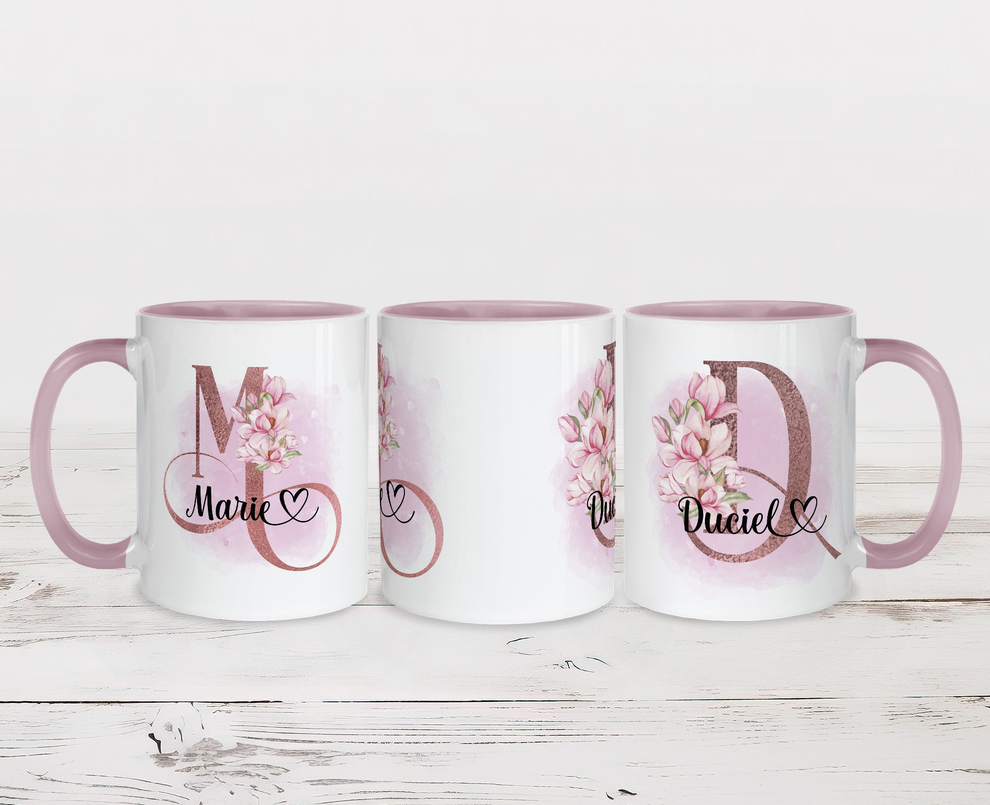 Tasse en céramique personnalisée avec texte, cadeau original